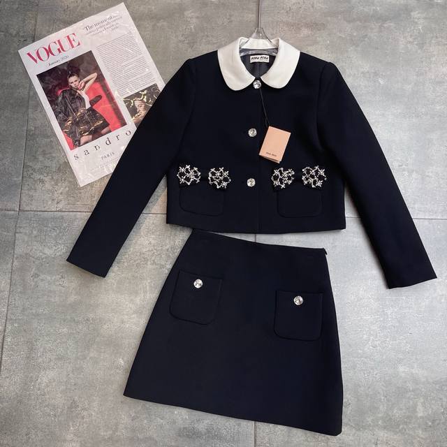 New Hot-selling suit Mium*U 2025 early autumn new style, the chaebol daughter's
