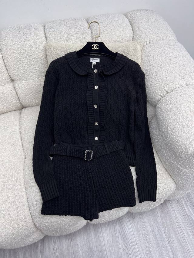 Chane* Lace Cardigan Set 25C Resort Collection Made from custom cotton yarn High