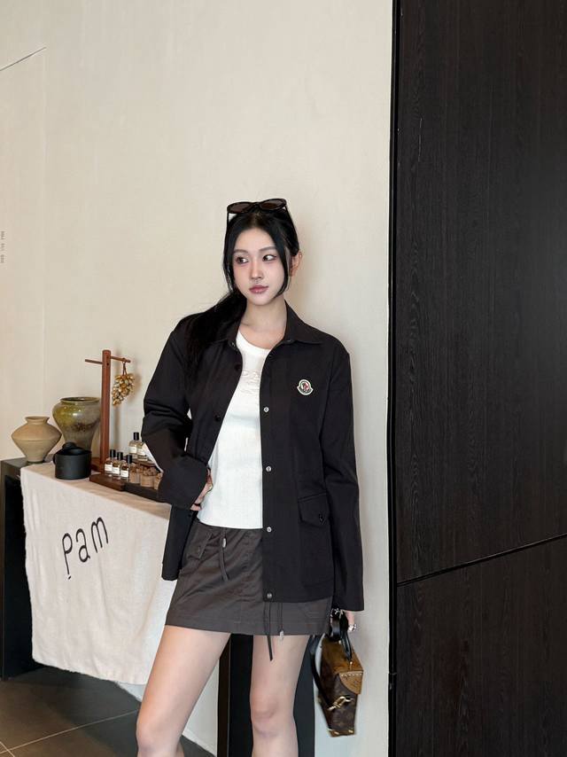 Original Mo 2025 Early Fall new style, fashionable lapel drawstring jacket, a m
