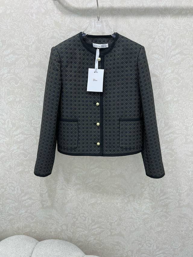 Dio*25 New diamond-patterned gold-thread jacket, custom-made with imported diamo
