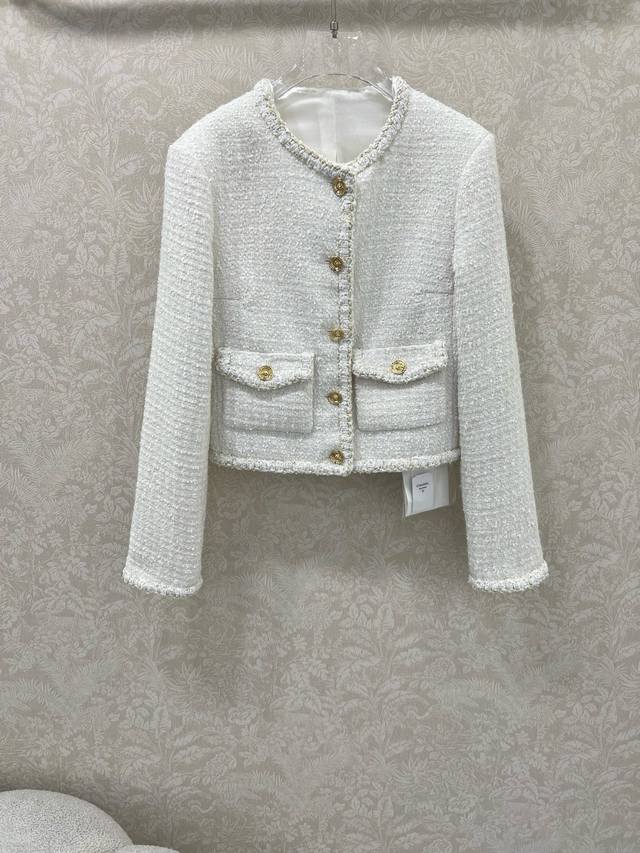 Chan*L woolen hemmed dress jacket, Handicraft series jacket uses original custom