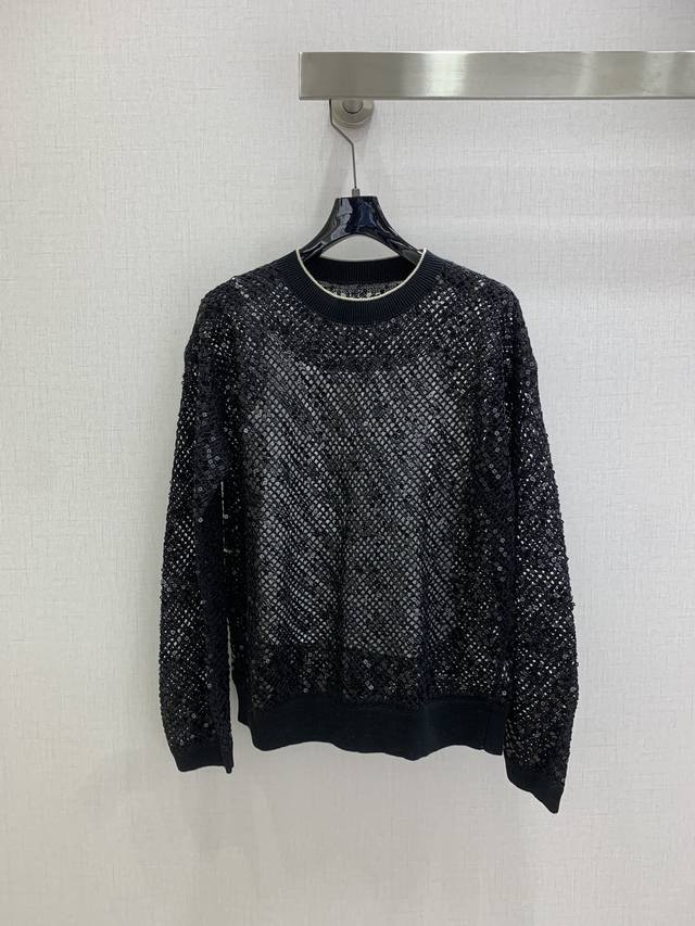 Highly recommend Bc*'s new 2025 early autumn sequined sweater, a two-piece set.