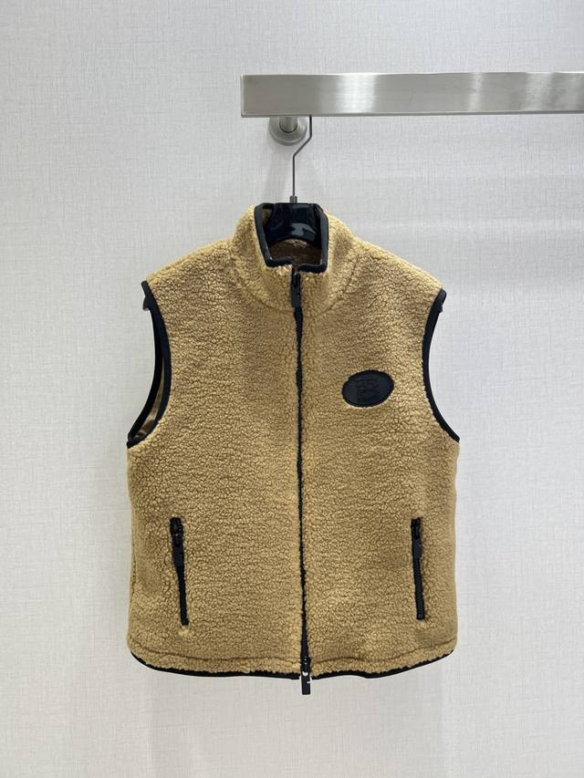 Highly recommend Bur's 2025 new polar fleece teddy bear stand-up collar vest! T