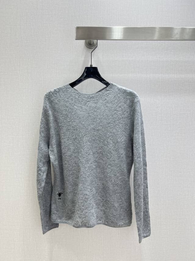 Highly recommend Dio* 2025 new lace knit top in white, gray, and black. Embroid