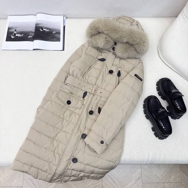 Original quality Bbr 25Ss new fall/winter arrival, classic raccoon fur collar, h