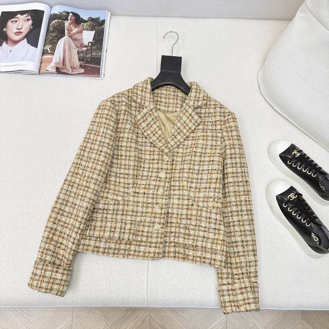 Exclusive debut of C's latest custom woven outerwear. So luxurious! Exquisitely