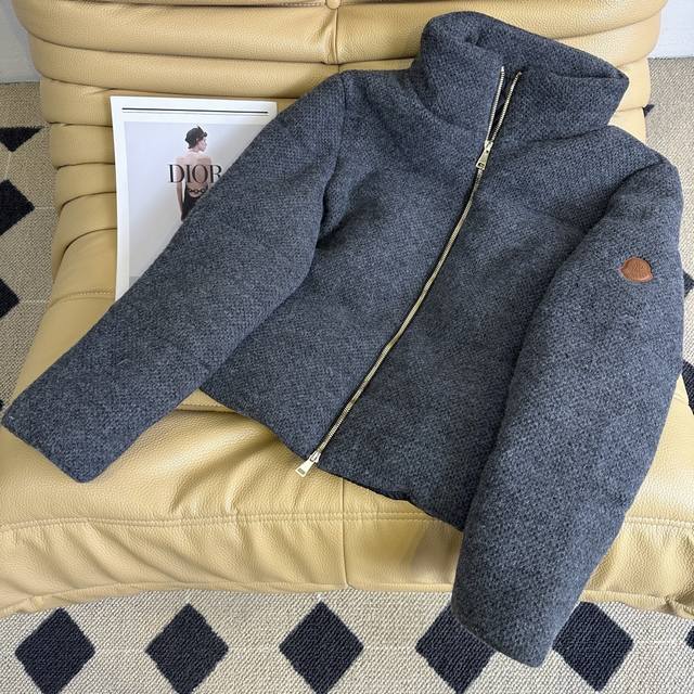New fall/winter 25Ss ~Mo patchwork down jacket. This jacket has a luxurious fee