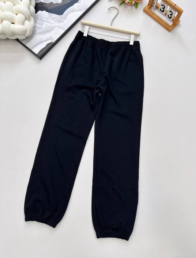 Burberry 2025Ss new hooded drawstring sweatshirt and trousers set, customized Yb