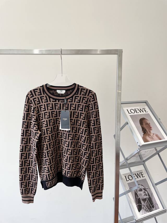 Fendi Classic Collection...Ff Logo knit long-sleeve. I love this one! It's so ch