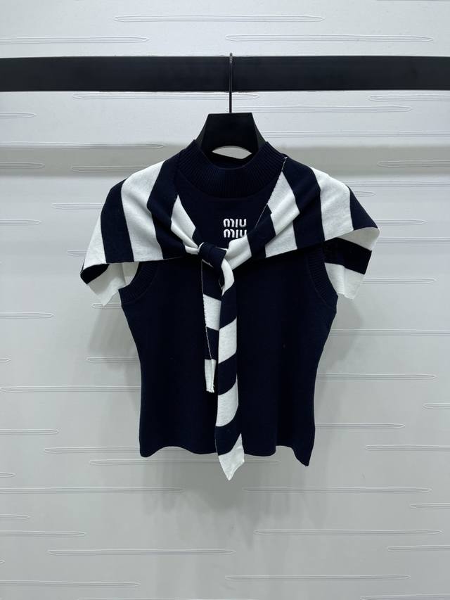 New, original, high-quality Miumi* 2025 Early Fall Collection! This two-piece s