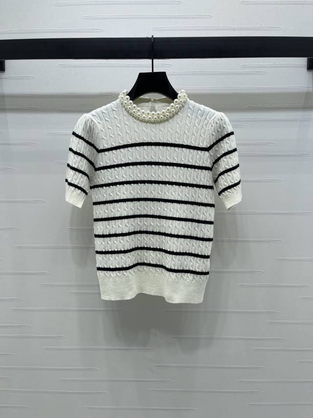New, original, high-quality Sandr* 2025 Early Fall collection! Contrast striped