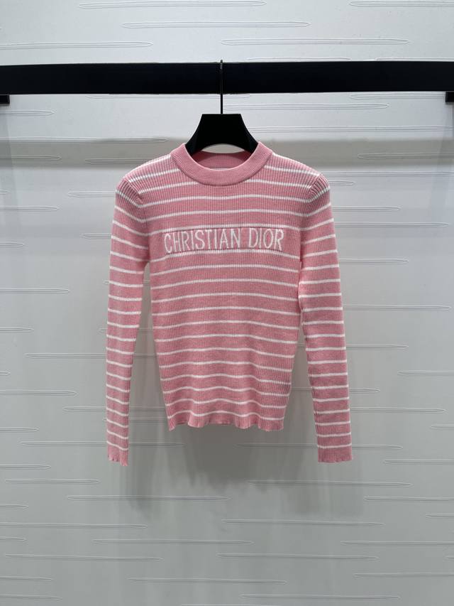 New, original, high-end quality, Dio* 2025 Early Fall collection! Striped knit