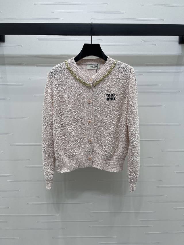 New, original, high-quality, Miumi* 2025 Early Fall Collection! Chain-stitched