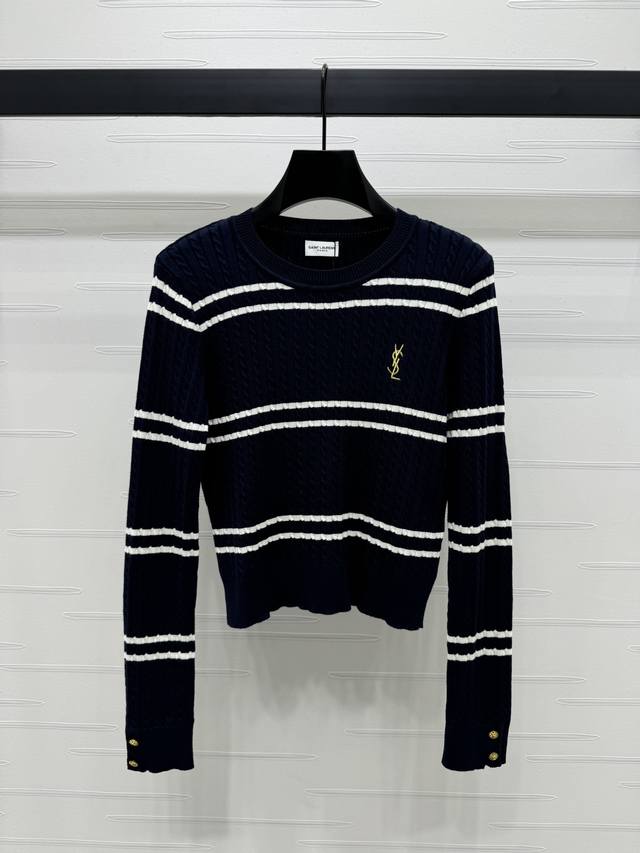 New, original, high-quality YSL* 2025 Early Fall collection! Contrast-embroider