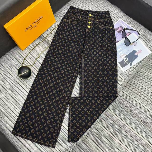 Highly recommend 25th year early autumn series Lou* new logo print high waist st