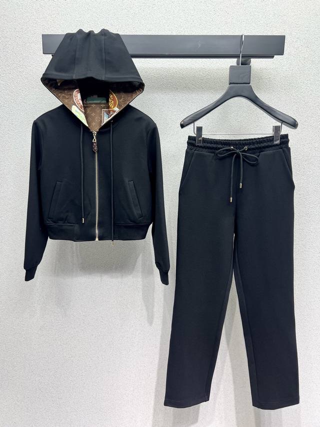 L home poster double-sided jacket and trousers casual suit fashionable and hands