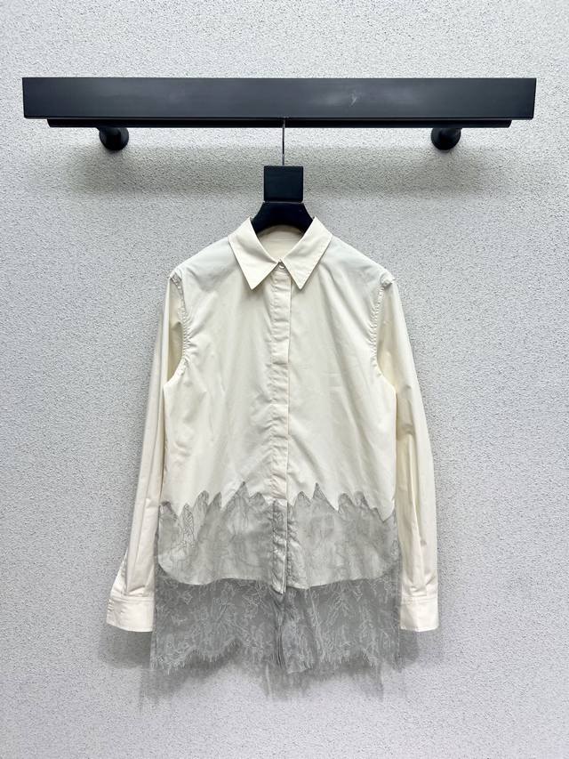 Fd's lace shirt is a classic, age-defying piece with a delicate, soft texture! T