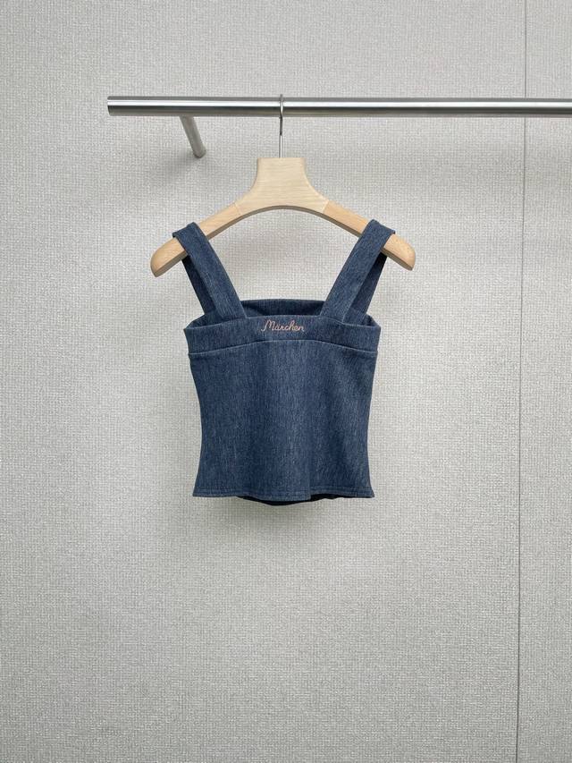 Marchen's new fall 2025 Cold Spring denim vest is a must-have for sweet, cool, a