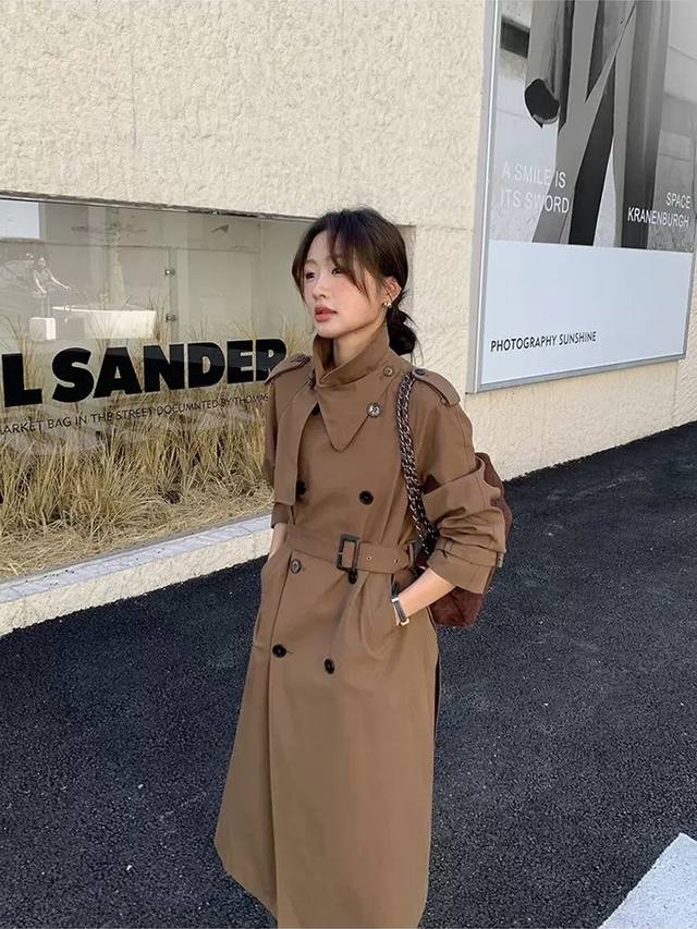 New Arrival~ Exclusive Haute Couture Trench Coat First Release 25Aw Burberr* Exc