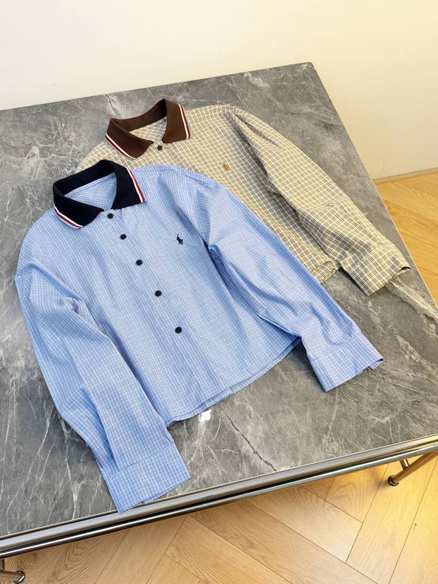 2025 Early Fall new fashion plaid shirt. Comfortable, textured cotton fabric. St