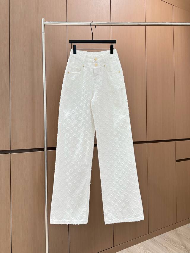 Hot-selling item in stock Designer Original | 2025 3D jacquard jeans Custom Yb t