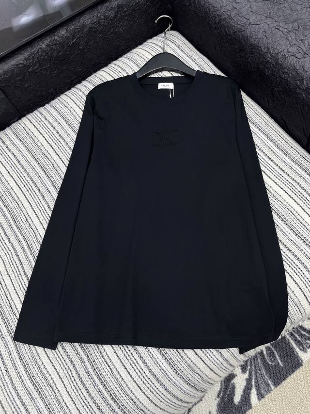 Hot item in stock! Original Celin quality* | 2025 new Triumph logo long-sleeved