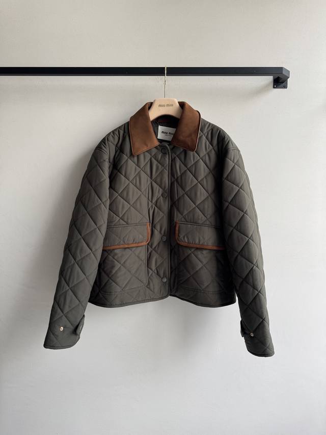 Miumi* New cotton coat, no matter who wears it, it can be switched back and fort