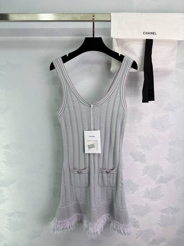 Chamel25B Early Autumn new cardigan vest dress Yb custom-dyed special wool yarn,