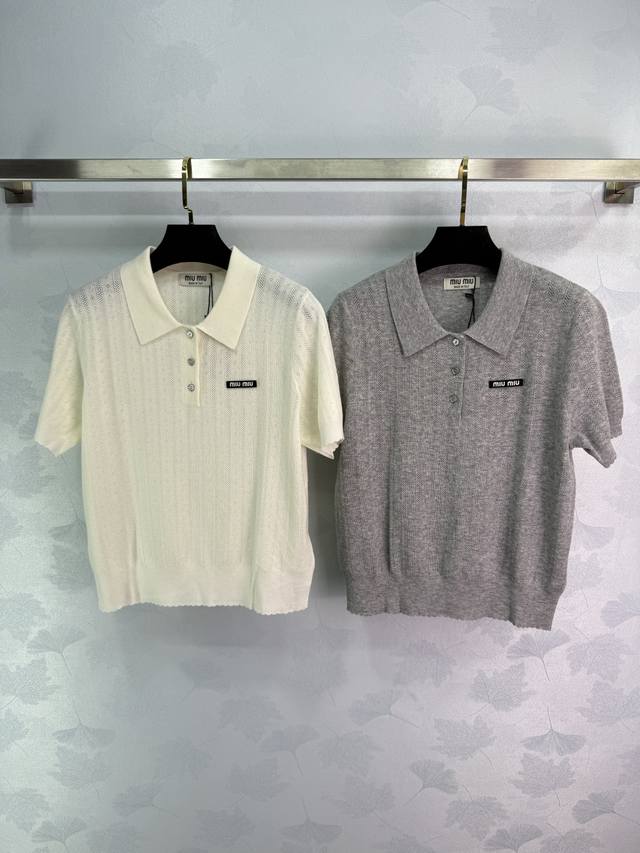 25 Early Autumn Miumi# new women's clothing, top quality 100% wool, polo collar,