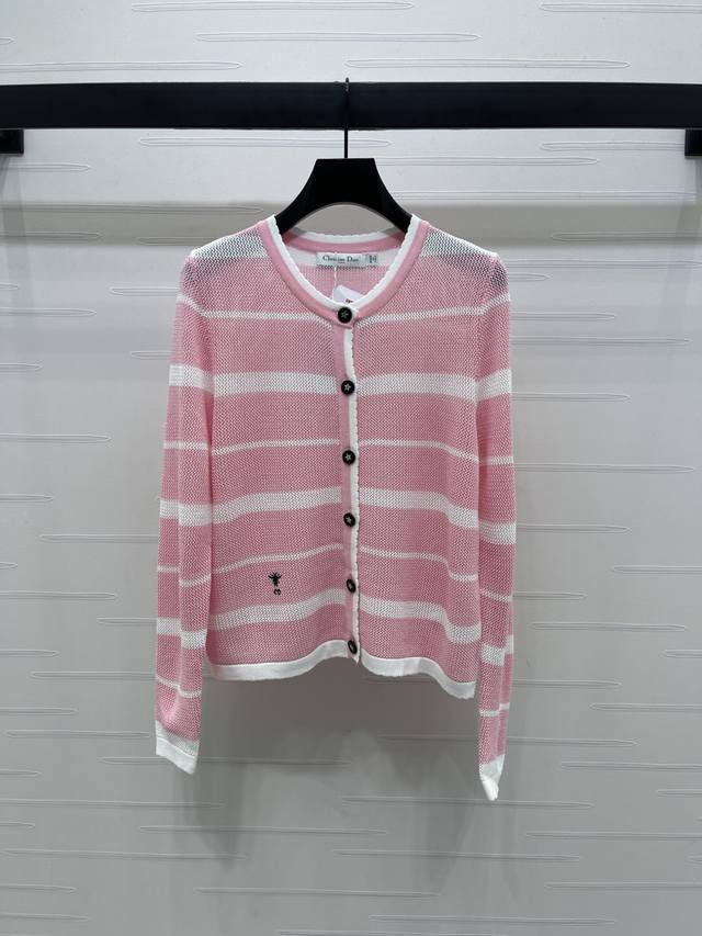 New, original, high-end quality, Dio* 2025 Early Fall Collection! Striped hollo