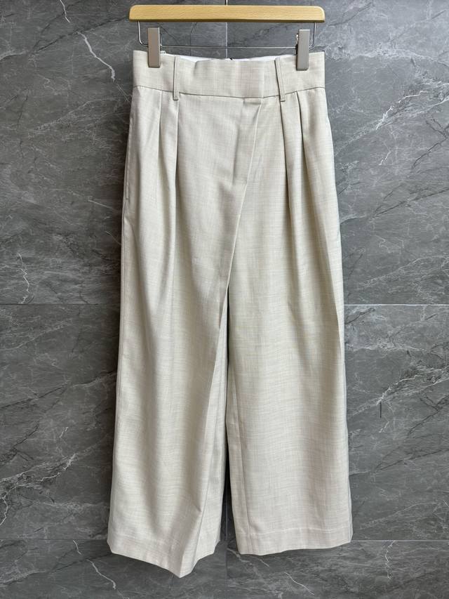 Early Fall new styles are out! Loewe asymmetrical wide-leg pants from the 2025