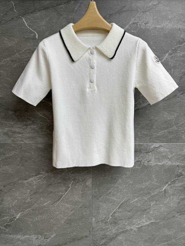 Early Fall New Arrivals Monogram Short-Sleeved Polo Shirt 2025 Fall/Winter Coll