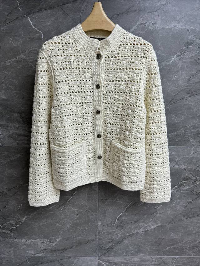 Spring/Summer new arrivals! Lp hollow cashmere jacket. 2025 Spring/Summer colle