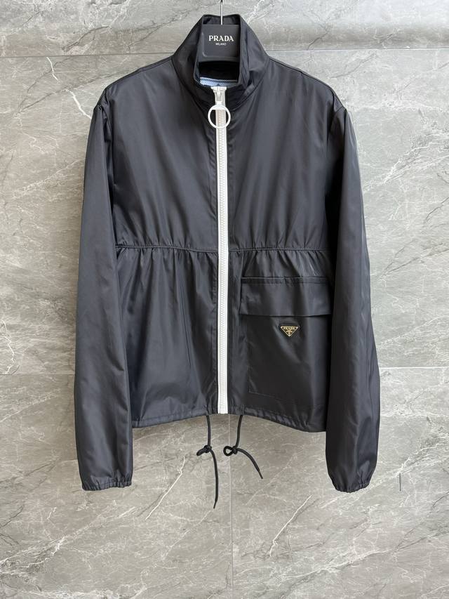 Early Fall new styles are here! P's stand-up collar nylon jacket, 2025 Early Fa