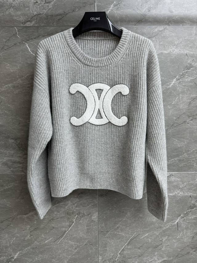 Early Autumn new models are out! Cl Arc de Triomphe Logo Sweater 2025 Early Aut