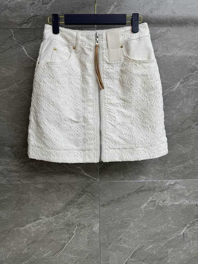 Early Fall new styles are here! L jacquard denim skirt, 2025 Early Fall collect