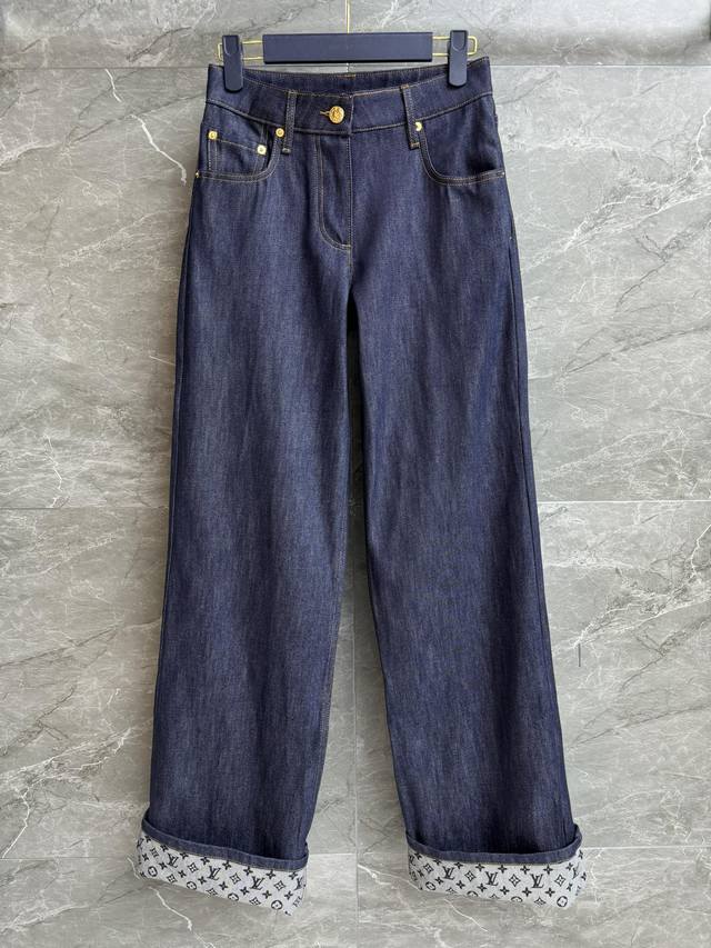 Early Fall new styles are here! L's monogrammed hem jeans, 2025 Early Fall coll