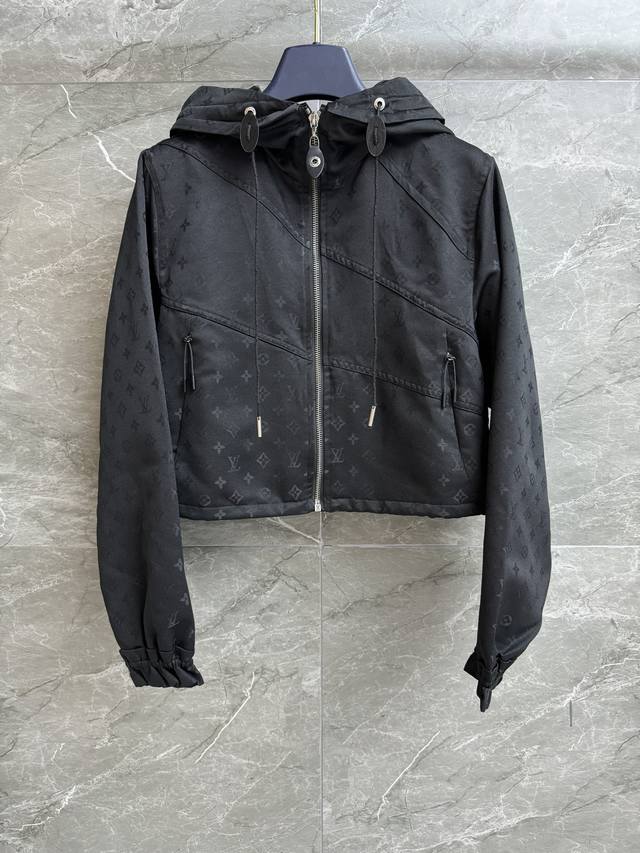 Early Fall new styles are here! L's dark pattern monogram short jacket, 2025 Ea
