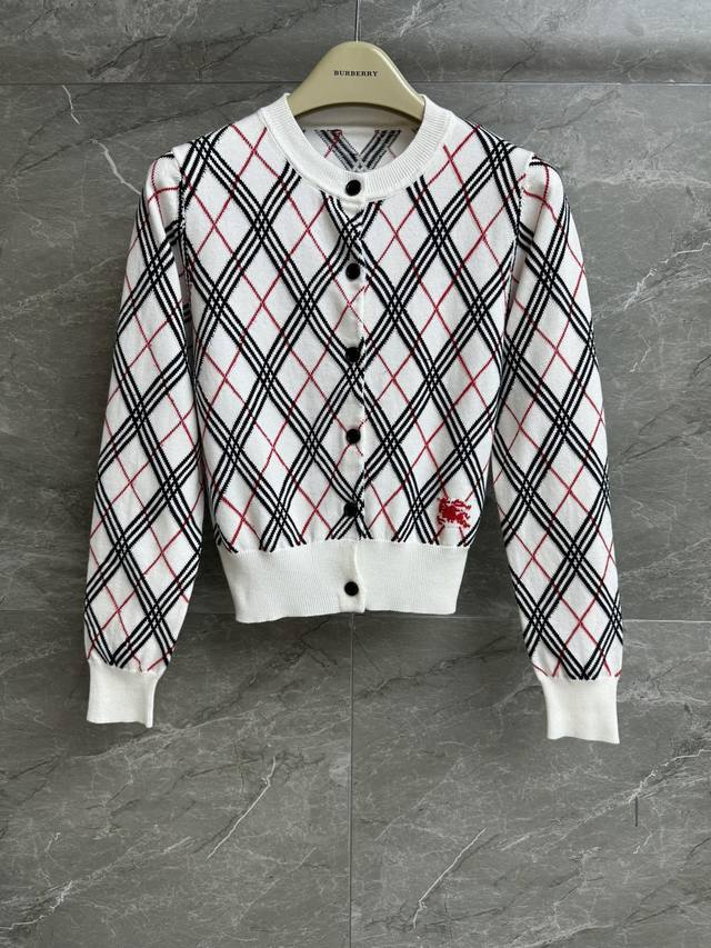 Early Fall new styles are here! B's Plaid Knit Cardigan 2025 Fall/Winter Collec