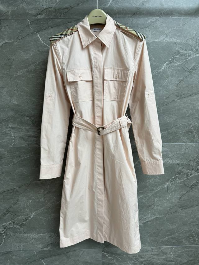 Early Fall new styles are here! B's pink shirt dress 2025 Early Fall collection