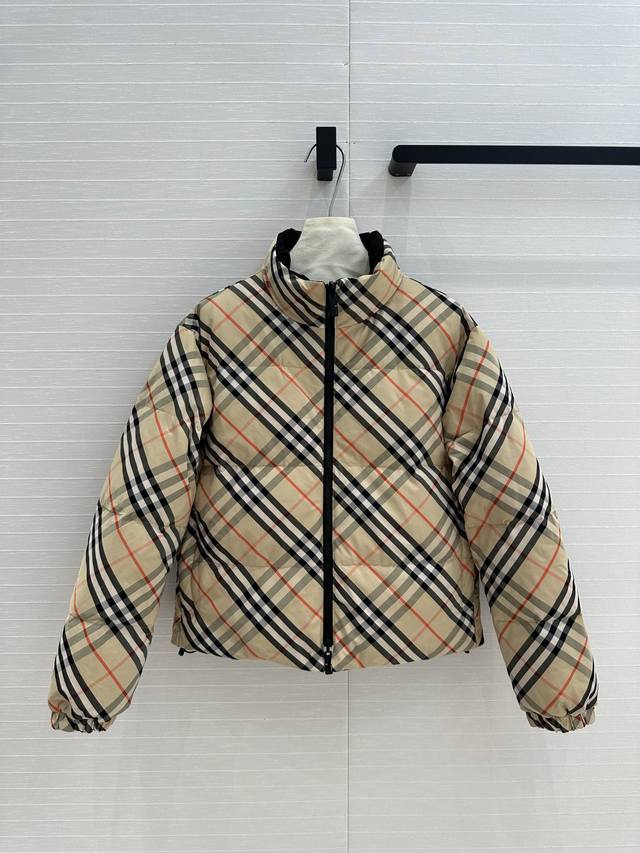 New Down Jacket from Burb**Ry! This early fall bestseller is a reversible, crop