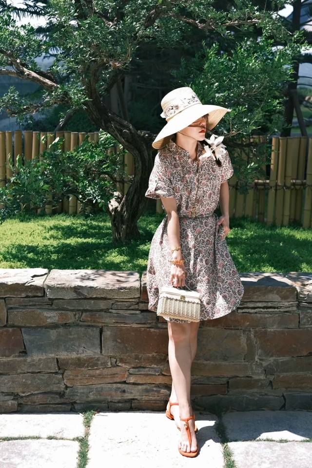 New Latest Lp70New Linen Print Dress Size: Sml DDD