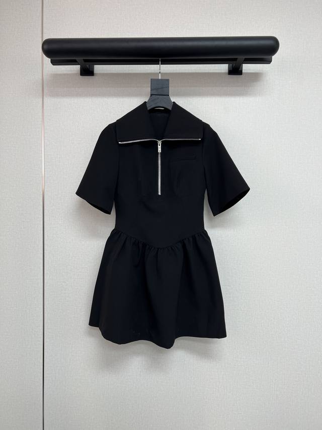 High quality Gan*I2025 early autumn series A little black dress with a bit of d
