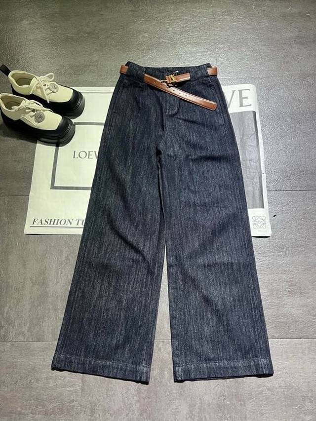 Ys*L hot-selling jeans are shipped, retro colors, personalized waist design, the