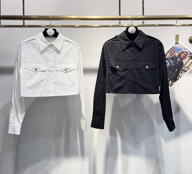 New Exclusive Haute Couture Shirt First Release 25Aw Prad* Exclusive Double-Poc