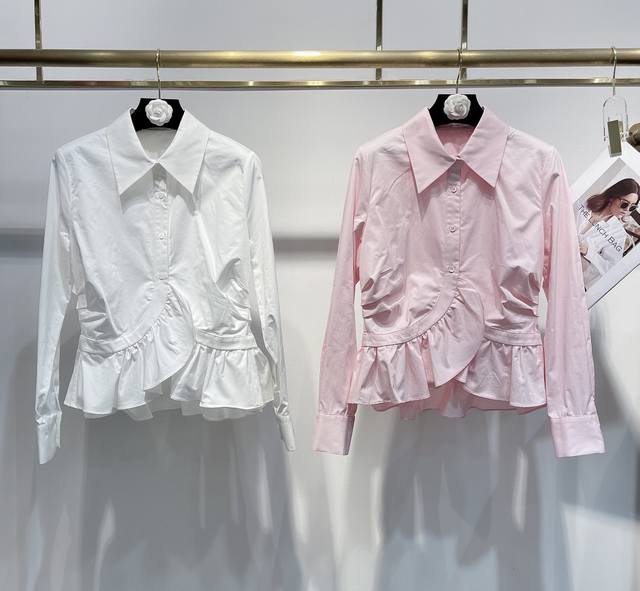New exclusive couture shirt debuts 25Aw Chane* exclusive hit. This French chic