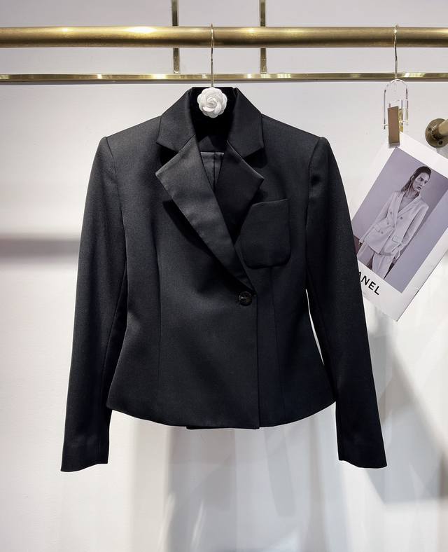 New Exclusive Haute Couture Blazer Debuts 25Aw Saint Lauren* Exclusive Hot Sell