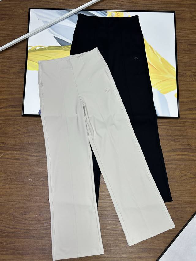 Descente women's wide-leg pants! Descente Training series women's knitted wide-