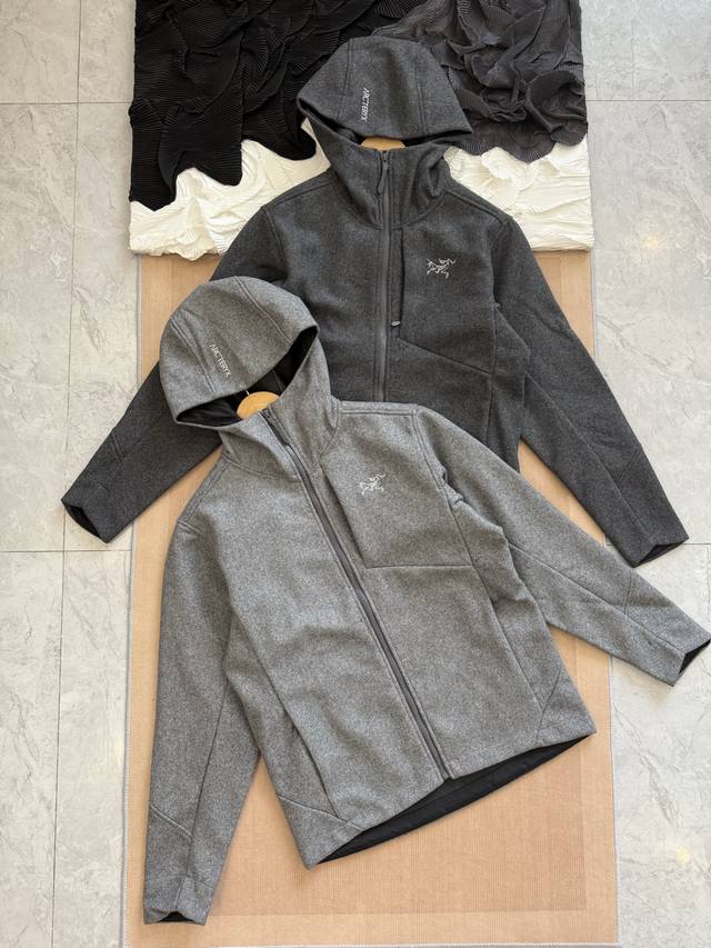 Arcteryx Sawyer Wool Hoody Wool Blend Hooded Jacket . This high-performance woo