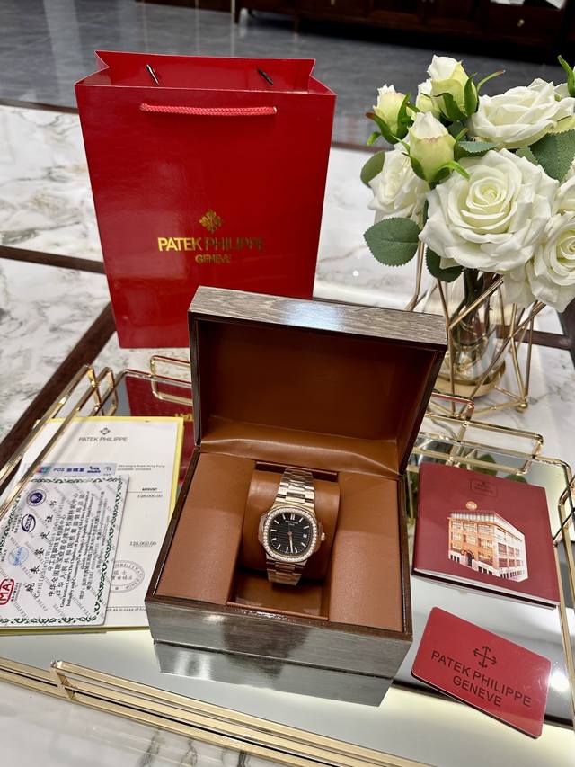 Same packaging as pictured. The Patek Philippe PPF V4 Super Nautilus is here! Th